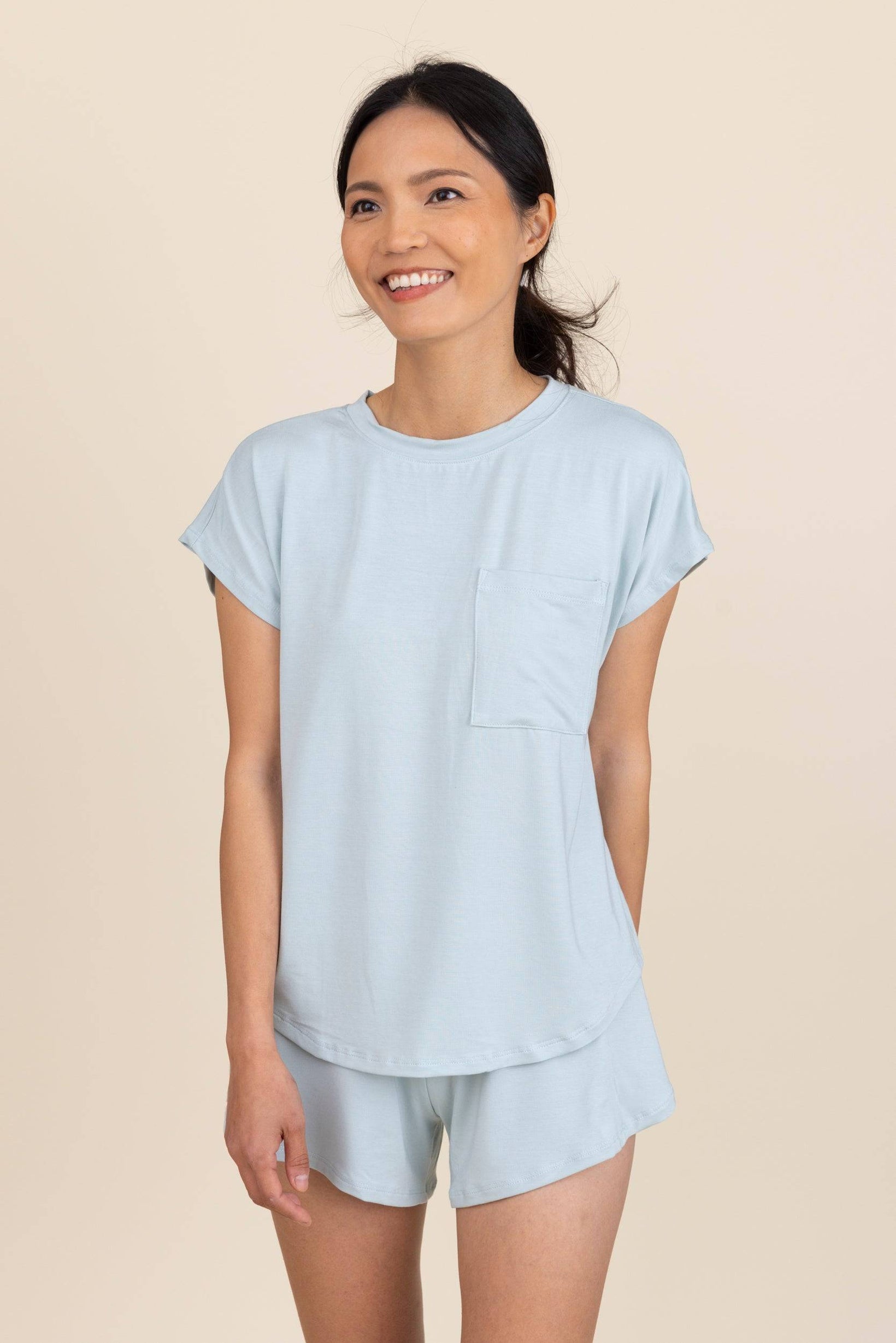 Repose Tee - Seafoam